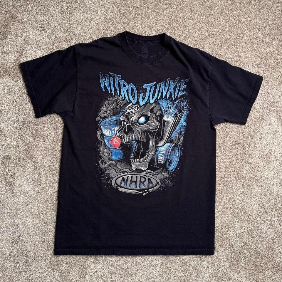 Black Nitro Junkie Graphic Tee